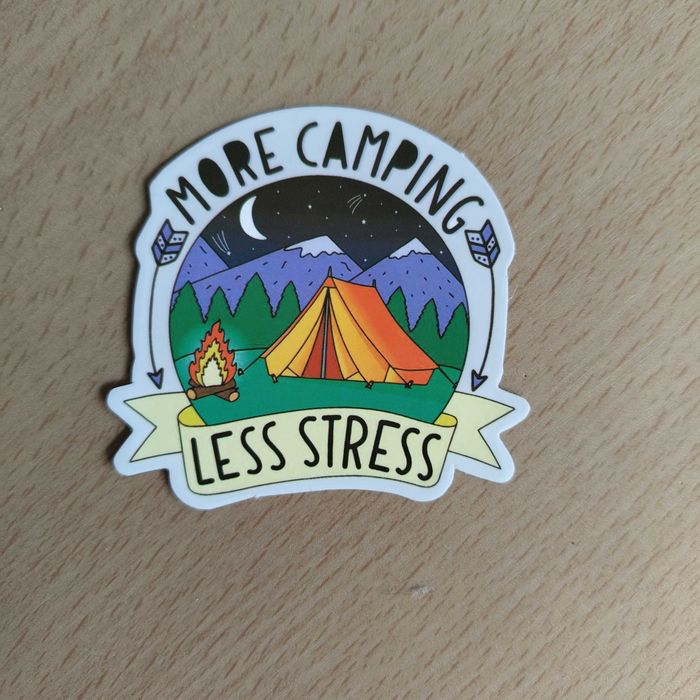100 Autocolantes Stickers Aventura Campismo Montanha