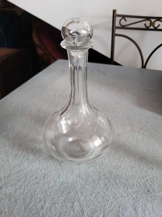 Garrafa Cristal Muito Antiga