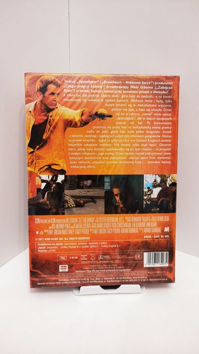 Dorwać Gringo Mel Gibson DVD folia