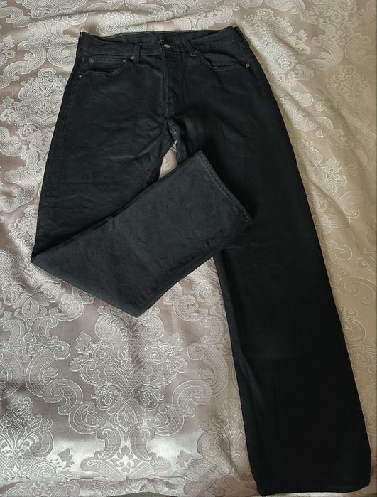 Класичні чорні чоловічі джинси LEVI’S 501 ORIGINAL W 34 L 32