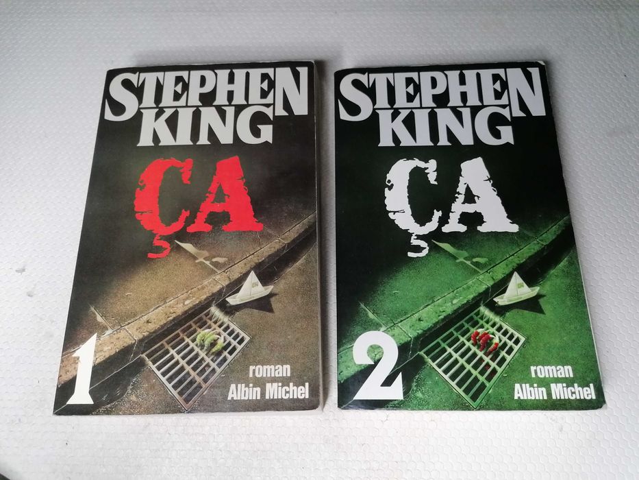 Ça (Edição Francesa de 1988) - Stephen King - 2 Vols.