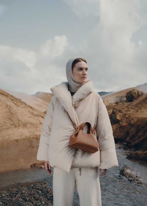 Сумка Polene № 9 Mini Camel