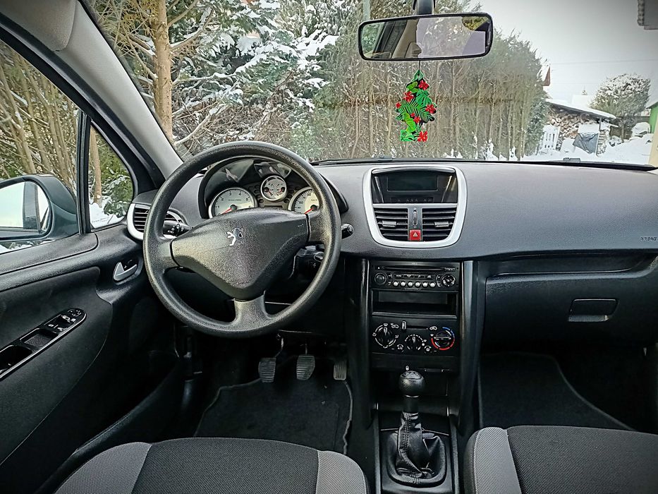 Peugeot 207 1,4 benzyna 95KM! Z Niemiec! Zarejestrowany! 2008r. CZARNY