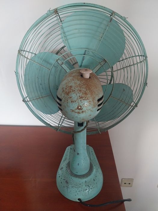 Ventoinha antiga anos 60 a funcionar