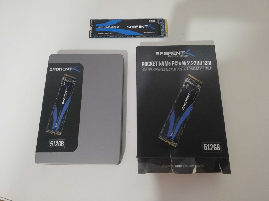 Dysk SSD 512 GB SABRENT Rocket NVMe 2280