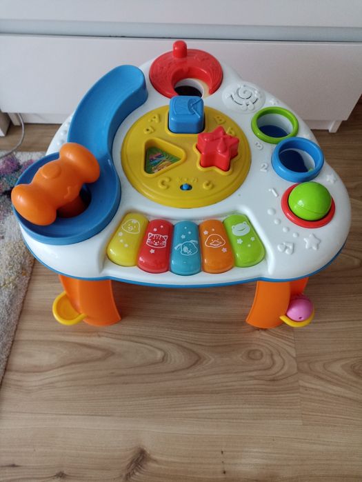 Stoliczek interaktywny edukacyjny z piłeczkami SMILY PLAY