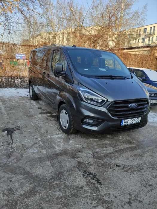 Wynajem Bus 9 osobowy Transit Custom LONG opł Winiety CZ AT SI