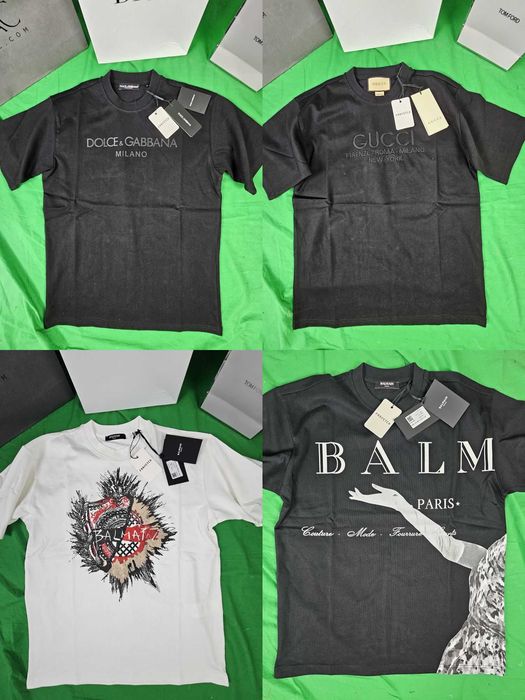 Koszulka męska premium 1/1 polo gucci t-shirt dolce balm nowość