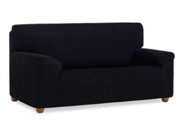 Capas de sofás preto
