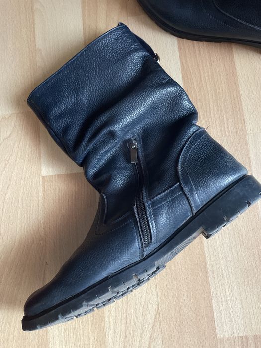 Чоботи  Fashion натуральна шкіра  додемисезонні