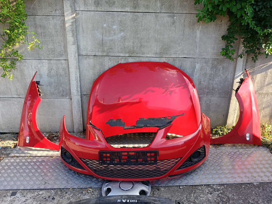 Seat Ibiza IV LS3H Zderzak / Maska / Błotnik Prawy Lewy