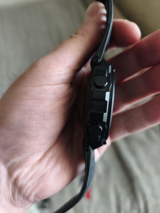 Смарт-годинник Amazfit T-REX / TREX Rock Black  + ремінь червоний