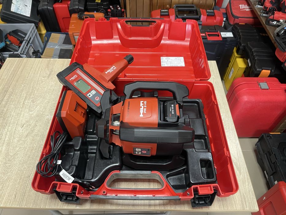 Hilti PR 2-HS A12 / ротаційний лазерний рівень Хілті