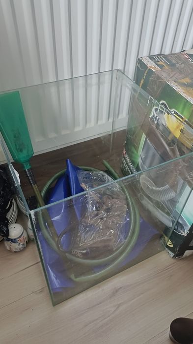 Akwarium krewetkarium 30x30x35 cm zestaw