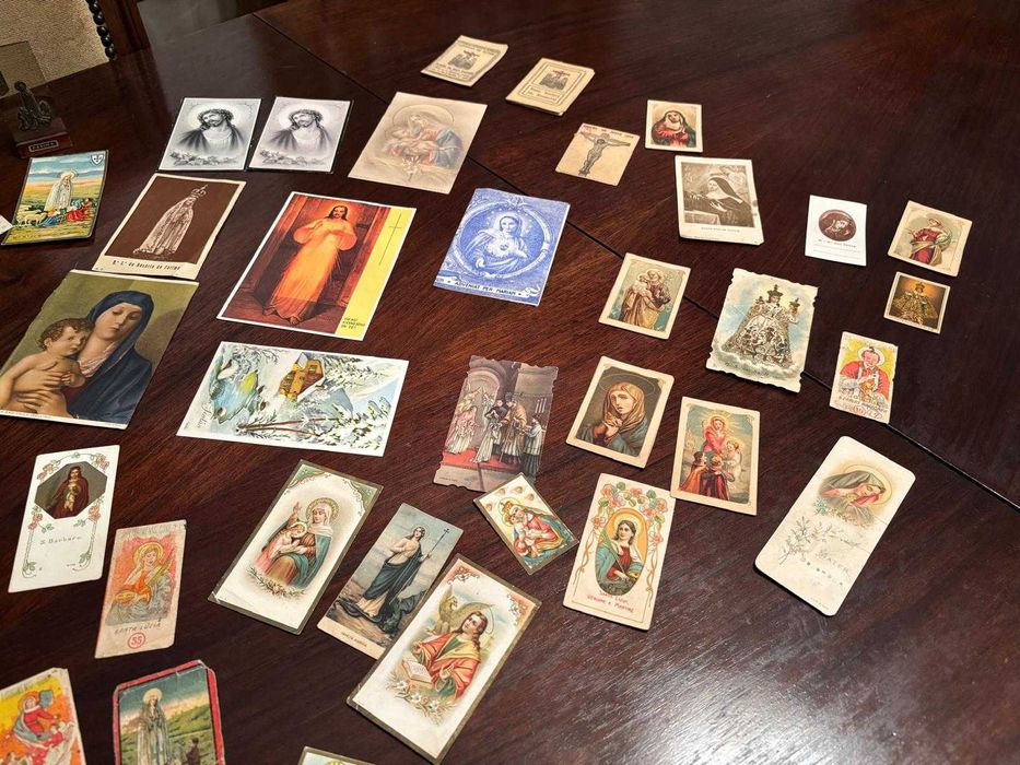 diversos santos com oracoes