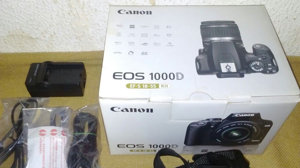 Canon eos 1000 D. Troco por compacta