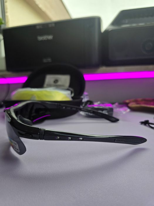 Nowe Okulary Zestaw Rockbros UV400 polaryzacja + soczewki / rowerowe