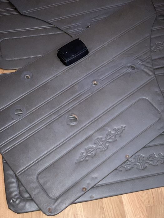 Обшивка дверей карти ваз жигулі 2106 ссср сірі серие