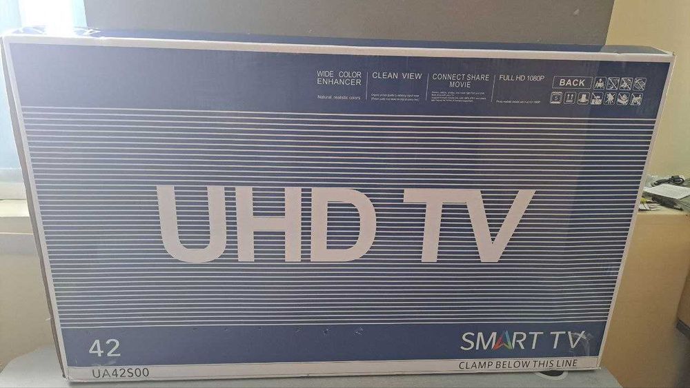 Цены от склада! Телевизоры SamsunG 4K Google TV Телевізор 42 Wi-Fi+Т2, Смарт 2026 рік випуску на штучному інтелекті від Google