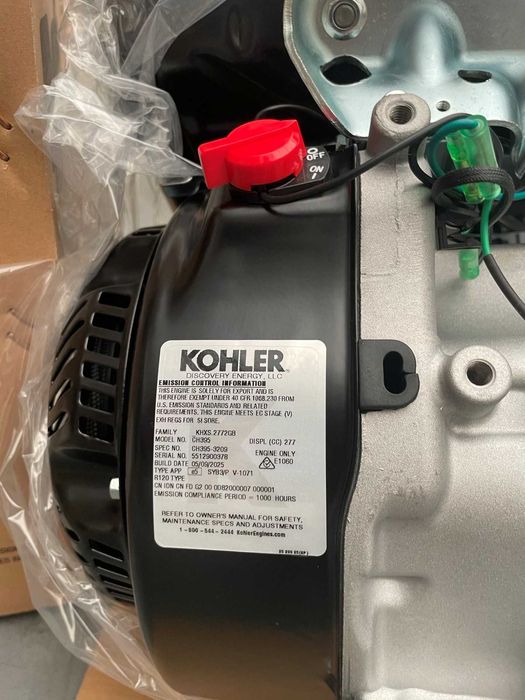Silnik Kohler G9,5 PA-CH395-3209 — wałek Ø25
