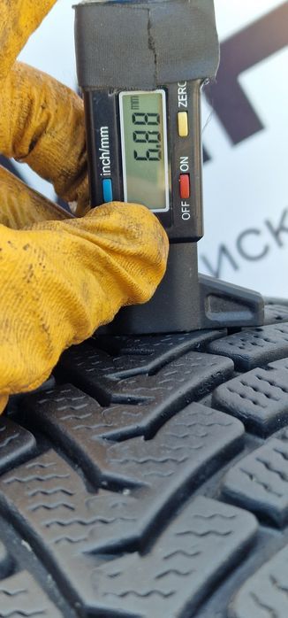 Зима 225/65/R17 6.8 мм Falken 2шт Колеса Резина Шини Склад