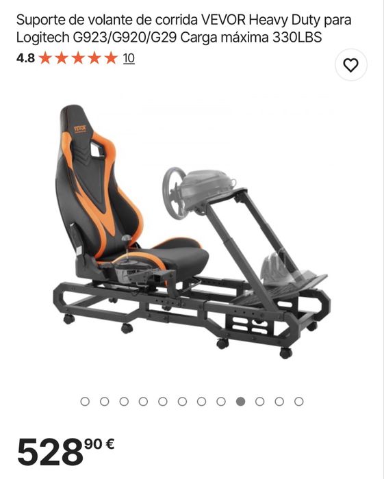Sim Racing Cockpit Vevor