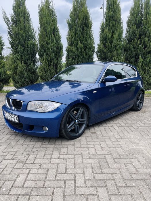 BMW E81 123d BiTurbo Mpakiet VIN NAVI Szyberdach FULL OPCJA 204km Polift Koła 18