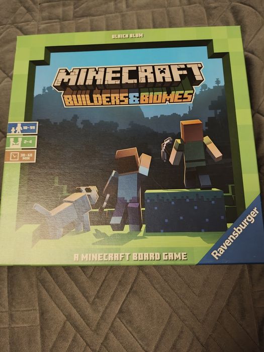 Minecraft Builders &Biomes gra planszowa
