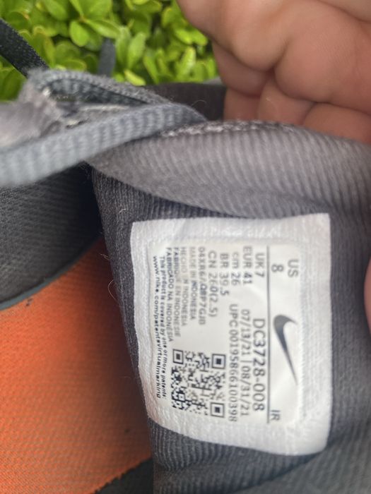 Кросівки найк оригінал 26см устілка