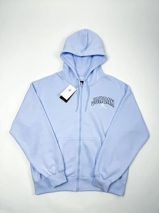 Оригінал! Зіп Худі Jordan Essentials (блакитне) (L, XL)