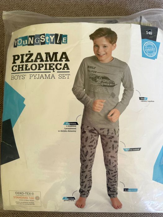 Piżama chłopięca 140