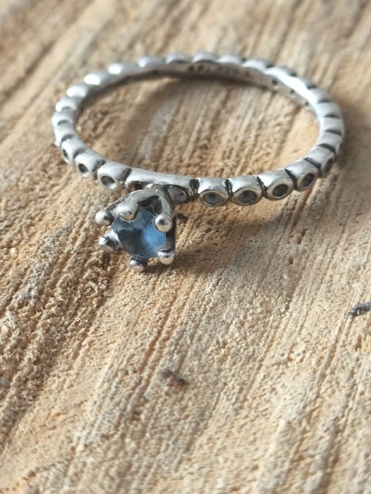 Srebrny pierścionek spinningowy spj. Vintage