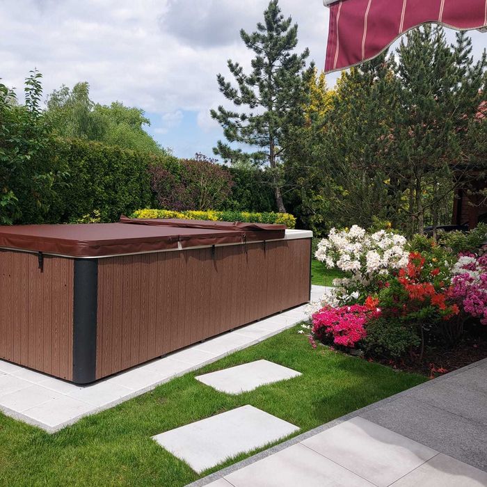 Basen ogrodowy premium 476x225x120cm całoroczny do ogrodu SWIM SPA