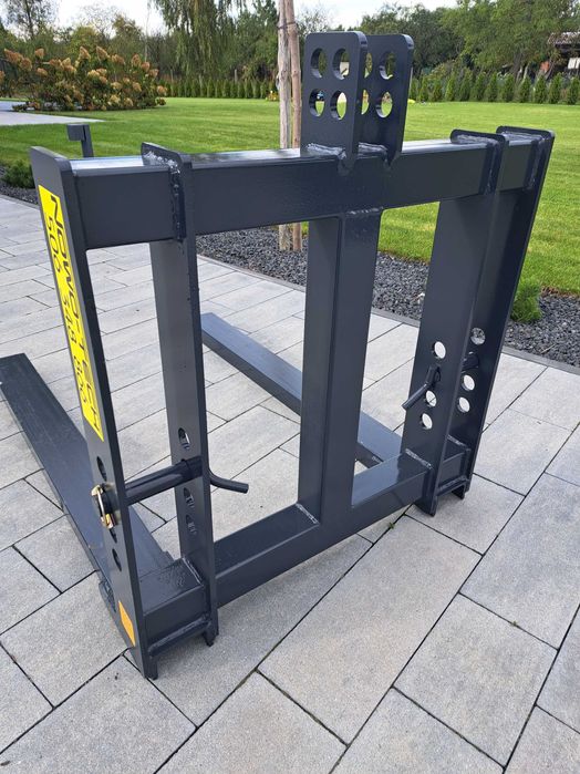 paleciak na tył ciągnika, widły do palet, 4 uchwyty mocujące, nowość