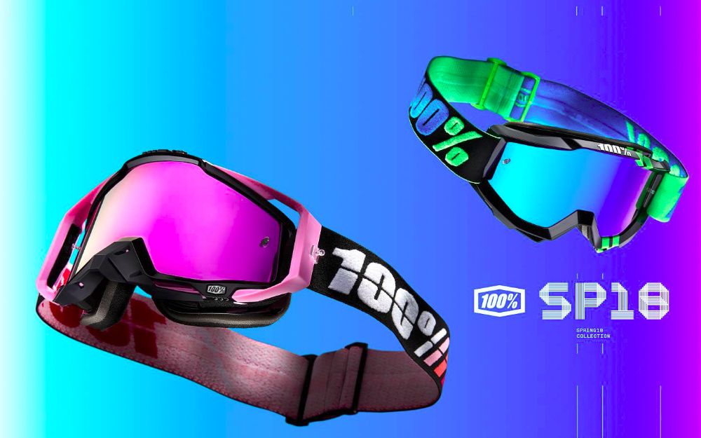 Кроссовые очки-маски Ride 100% ACCURI/RACECRAFT/STRATA Мото /Вело очки