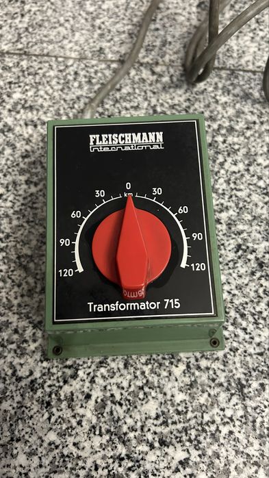 Fleischmann transformador controlador 715 comboios pistas