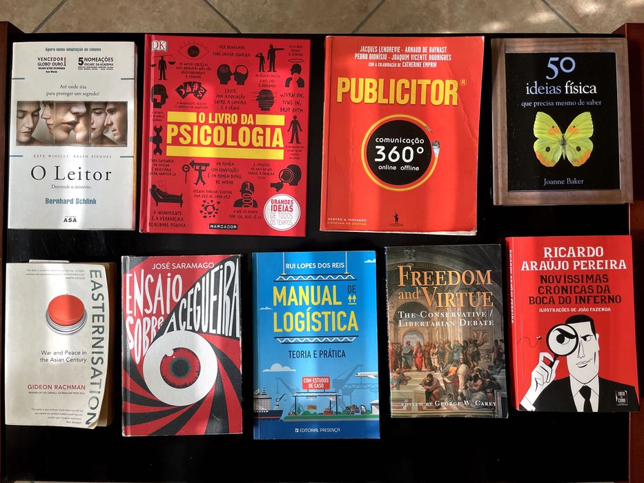 Vários livros para venda