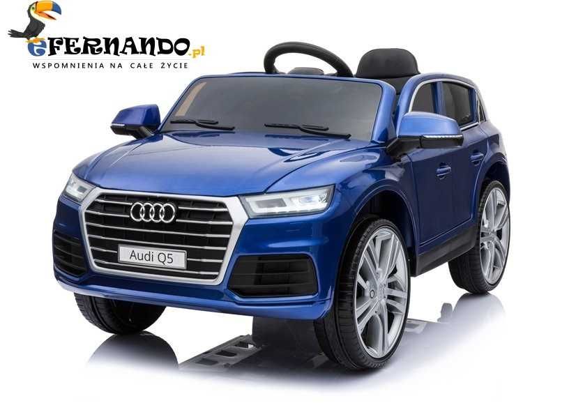 Auto samochód na akumulator AUDI Q5 dwuosobowe wyświetlacz lakierowane
