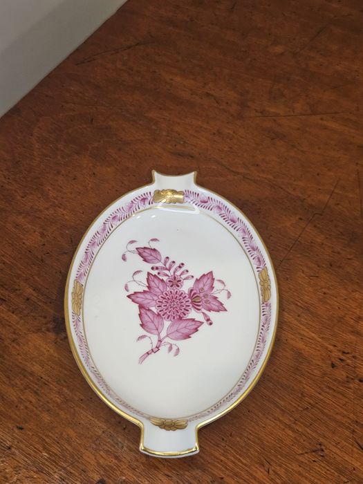 Herend Chinese Bouquet Apponyi Raspberry- popielniczka