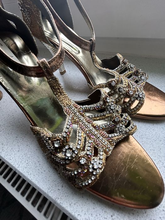 Buty do tańca towarzyskiego wkladka 23,5cm