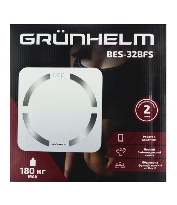 Ваги для підлоги Grunhelm BES-30BFS