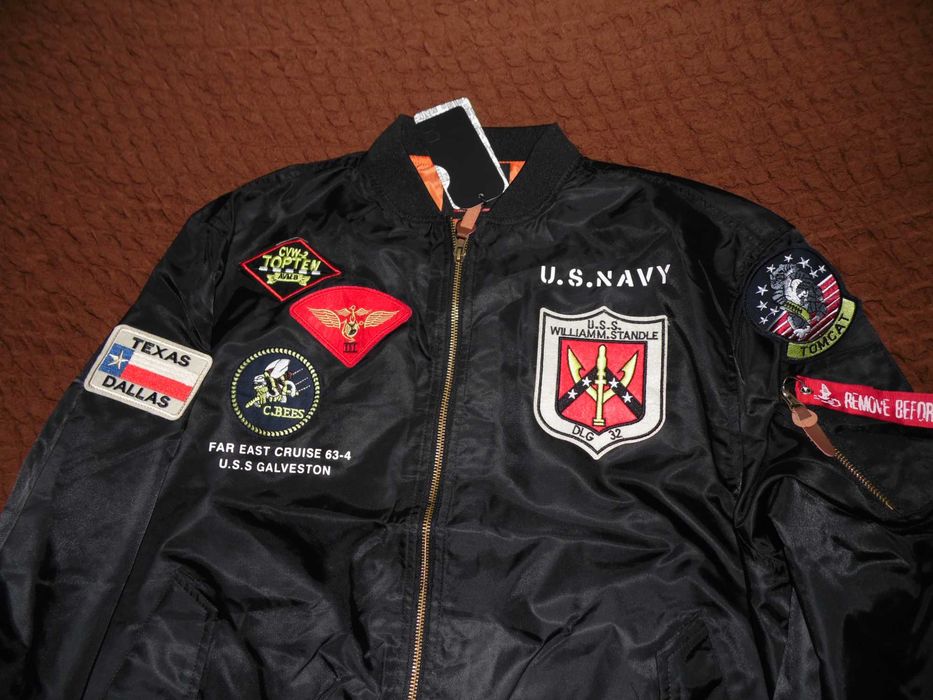 Куртка Top Gun пилот бомбер новая, размер XL, XXL
