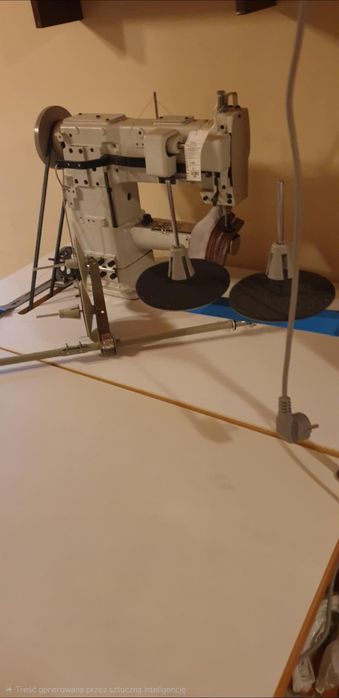 Maszyna do Szycia Krafft KF-246B Stebnówka lamowarka 1