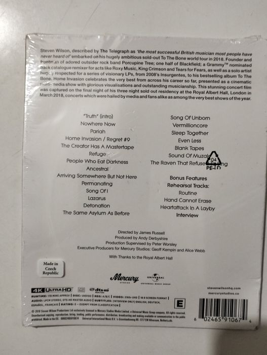 Blu-Ray Steven Wilson