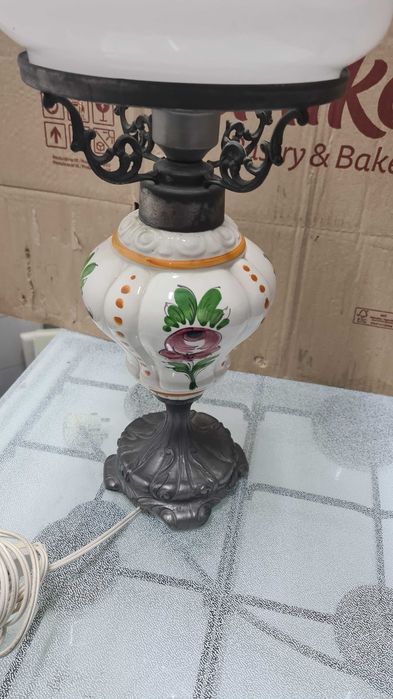 Candeeiro vintage de secretária