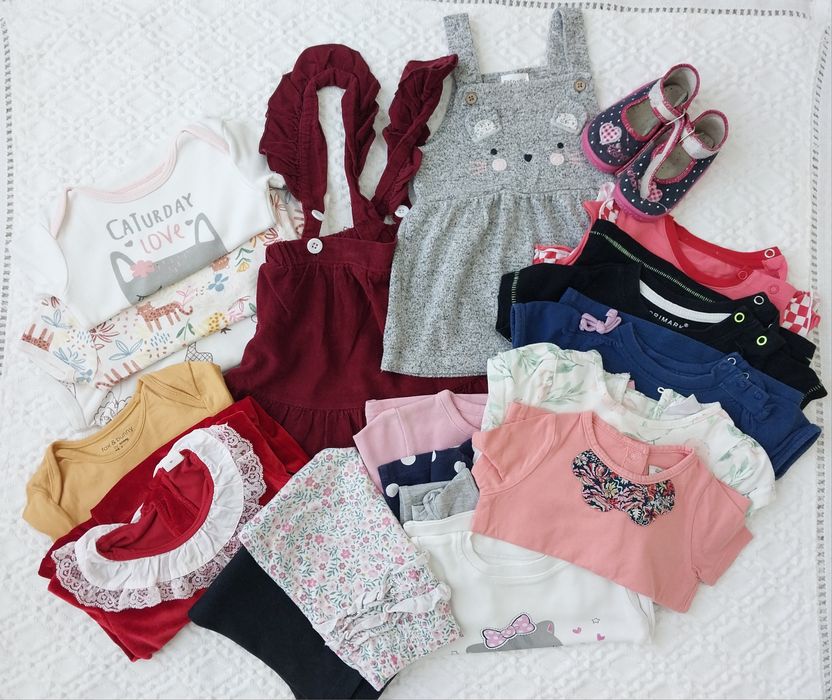 Набір (пакет) одягу для дівчинки 6-9 місяців