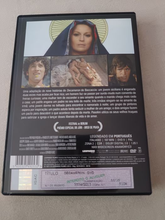 DVD decameron    .