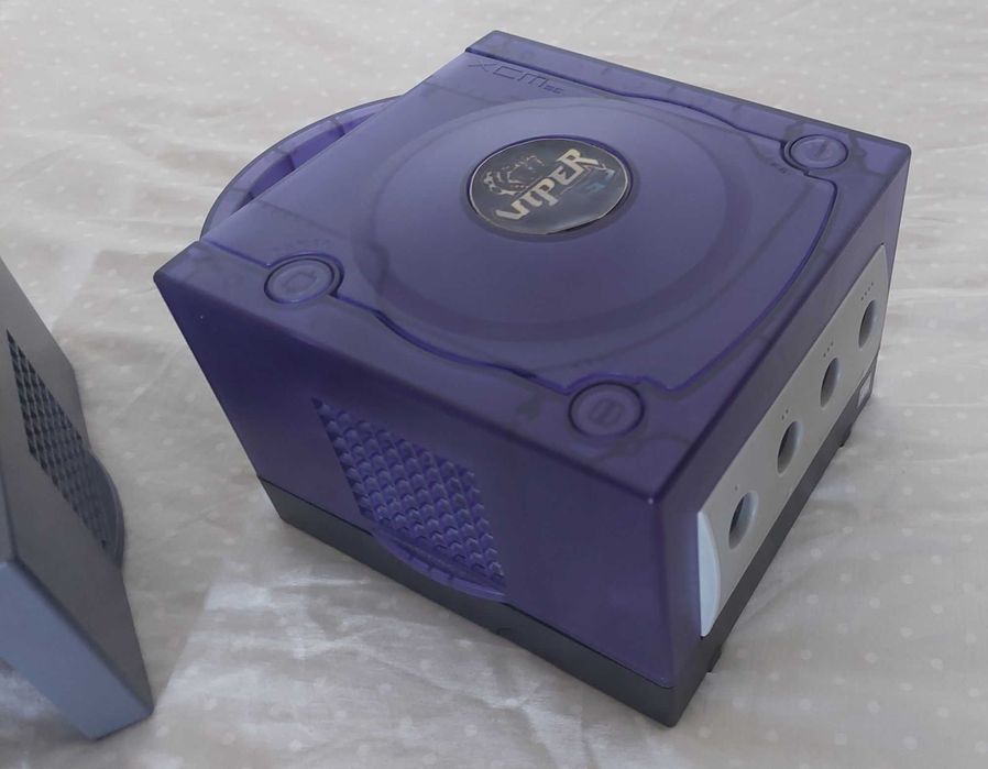 Gamecube desbloqueada e customizada