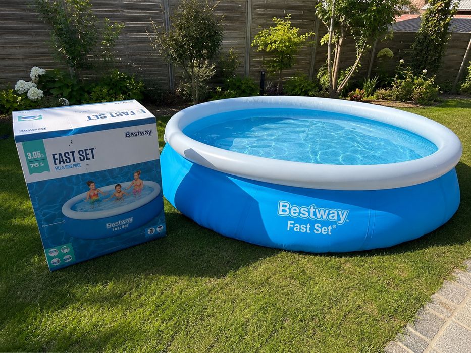 Basen ogrodowy Bestway Fast Set 305 × 76 cm – jak nowy