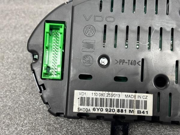Quadrante / painel de instrumentos SKODA Fabia I Hatchback (6Y2)